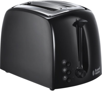 RUSSELL HOBBS  Textures 21641 2-Slice Toaster - Black